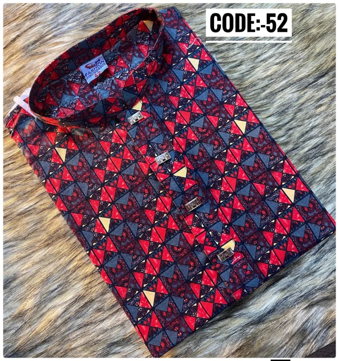 Digital Print Red